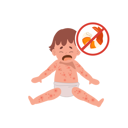 پیش‌نمایش فایل baby-with-skin-rash-10751702 از پک حساسیت غذایی در نوزاد