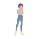 پیش‌نمایش فایل young-girl-sneezing-with-tissue-paper-10959046 از پک عطسه