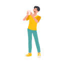 پیش‌نمایش فایل young-man-sneezing-with-tissue-paper-10959039 از پک عطسه