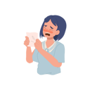 پیش‌نمایش فایل young-woman-going-sneezing-with-tissue-paper-10959050 از پک عطسه