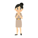 پیش‌نمایش فایل female-thai-teacher-welcoming-with-sawasdee-hand-gesture-11279201 از پک معلم بامزه