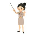 پیش‌نمایش فایل thai-female-teacher-with-pointing-stick-11279205 از پک معلم بامزه