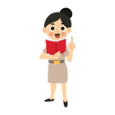 پیش‌نمایش فایل thai-teacher-holding-book-11279222 از پک معلم بامزه