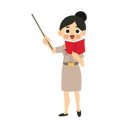 پیش‌نمایش فایل thai-teacher-holding-stick-with-book-in-classroom-11279217 از پک معلم بامزه