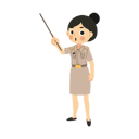 پیش‌نمایش فایل thai-woman-teacher-in-classroom-with-pointing-stick-11279209 از پک معلم بامزه