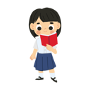 پیش‌نمایش فایل adorable-thai-little-girl-in-school-uniform-reading-11651839 از پک دانش آموز دختر بانمک