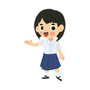 پیش‌نمایش فایل happy-back-to-school-character-11651847 از پک دانش آموز دختر بانمک