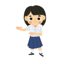 پیش‌نمایش فایل student-girl-character-11651856 از پک دانش آموز دختر بانمک