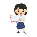 پیش‌نمایش فایل thai-schoolgirl-engaged-in-reading-11651853 از پک دانش آموز دختر بانمک
