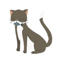 پیش‌نمایش فایل cat-eating-fish-12622099 از پک گربه