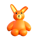 پیش‌نمایش فایل bunny-toy-8718414 از پک اسباب بازی کودک