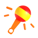 پیش‌نمایش فایل rattle-toy-8718410 از پک اسباب بازی کودک