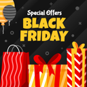 پیش‌نمایش فایل black-friday-special-offer-9191797 از پک خرید در بلک فرایدی