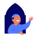 پیش‌نمایش فایل islamic-boy-in-window-9222303 از پک پسر مسلمان