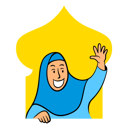 پیش‌نمایش فایل arabic-girl-in-window-9220893 از پک زن مسلمان