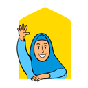 پیش‌نمایش فایل islamic-girl-in-window-9220894 از پک زن مسلمان