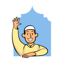 پیش‌نمایش فایل islamic-boy-in-window-9220837 از پک مرد مسلمان