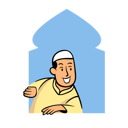 پیش‌نمایش فایل muslim-boy-in-the-mosque-window-9220838 از پک مرد مسلمان