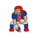 پیش‌نمایش فایل american-football-player-9481425 از پک فوتبال آمریکایی