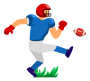 پیش‌نمایش فایل american-football-player-kick-ball-9480857 از پک بازیکن فوتبال آمریکایی