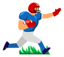 پیش‌نمایش فایل american-football-player-running-9480855 از پک بازیکن فوتبال آمریکایی