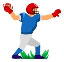 پیش‌نمایش فایل american-football-player-throwing-ball-9480858 از پک بازیکن فوتبال آمریکایی