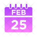 پیش‌نمایش فایل 25-february-5021872 از پک تقویم