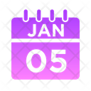 پیش‌نمایش فایل 5-january-5021821 از پک تقویم