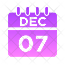 پیش‌نمایش فایل 7-december-5022158 از پک تقویم