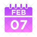 پیش‌نمایش فایل 7-february-5021854 از پک تقویم