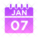 پیش‌نمایش فایل 7-january-5021823 از پک تقویم
