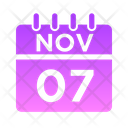 پیش‌نمایش فایل 7-november-5022128 از پک تقویم