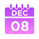 پیش‌نمایش فایل 8-december-5022159 از پک تقویم
