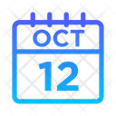 پیش‌نمایش فایل 12-october-5023117 از پک تقویم