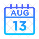 پیش‌نمایش فایل 13-august-5023057 از پک تقویم