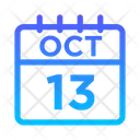 پیش‌نمایش فایل 13-october-5023118 از پک تقویم