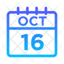 پیش‌نمایش فایل 16-october-5023121 از پک تقویم