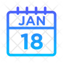 پیش‌نمایش فایل 18-january-5022849 از پک تقویم