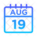 پیش‌نمایش فایل 19-august-5023063 از پک تقویم