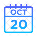پیش‌نمایش فایل 20-october-5023125 از پک تقویم