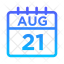 پیش‌نمایش فایل 21-august-5023065 از پک تقویم