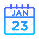 پیش‌نمایش فایل 23-january-5022854 از پک تقویم
