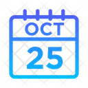 پیش‌نمایش فایل 25-october-5023130 از پک تقویم