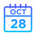 پیش‌نمایش فایل 28-october-5023133 از پک تقویم