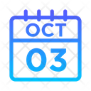 پیش‌نمایش فایل 3-october-5023108 از پک تقویم