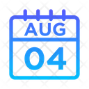 پیش‌نمایش فایل 4-august-5023048 از پک تقویم