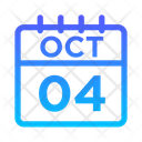 پیش‌نمایش فایل 4-october-5023109 از پک تقویم