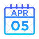 پیش‌نمایش فایل 5-april-5022927 از پک تقویم