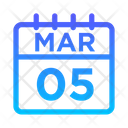 پیش‌نمایش فایل 5-march-5022896 از پک تقویم