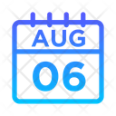 پیش‌نمایش فایل 6-august-5023050 از پک تقویم